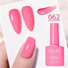 1pc 7.5ml Gel Nail Polish, Color-Matched Bottle Design, Soak Off UV/LED Nail Gel For Spring Summer Fall Winter Manicure, Home DIY Nail Art, Daily Nail Style, Solid Color Nail Design, 77 Colors Available For Personal Use, Nail Care - Multicolor - View 73