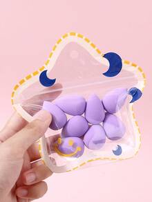 8Pcs Mini Makeup Sponge Set,For Concealer,Foundation, Cream Blending,Reusable Skin‑Friendly Makeup Tools For Makeup Beginners - Multicolor - View 5