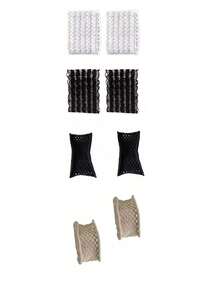 2/4/6/8/10pcs Cuff Fixing Bands, Non-Slip Arm Bands, Comfortable & Non-Constricting, Seamless, Detachable, Suitable For Long Sleeve Shirts, Blouses, Sweatshirts, Etc., Can Shorten Sleeve Length And Tighten Cuffs - Multicolor - View 32