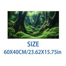 Aquarium Underwater Background, Fish Tank Sticker, Suitable For Freshwater/Saltwater Fish Tank, Shrimp, Aquarium Decoration Vinyl Mural, Removable Without Residue - A - View 115