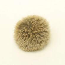 Cat Toy Rabbit Fur Ball Rabbit Fur Strip Real Rabbit Fur Teaser Ball Interactive Pet Toy Cat Teaser Stick With Built-In Catnip - Multicolor - View 2