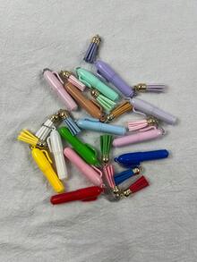 3pcs/6pcs/12pcs Multi-Colored Mini Round Pens, Compact And Portable, Can Be Used As Keychain Decorations, Perfect For Birthday Gifts And Holiday Presents - A - View 3