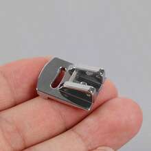 1pc/2pcs/3pcs/4pcs Silver Hemming Presser Foot For Sewing Machine, Janome Sewing Machine Accessories - A - View 3