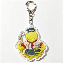 1pc Assassination Classroom Chibi Keychain -Sensei Nagisa Anime Peripheral Pendant Backpack Charm Small Gift - Multicolor - View 9