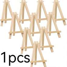 Mini Wooden Tabletop Display Easel (For Painting Canvases), Small Art & Craft Tripod Stand-Mini Easel For Photos, Business Cards, And Wedding Displays - A - View 11