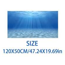 Aquarium Underwater Background, Fish Tank Sticker, Suitable For Freshwater/Saltwater Fish Tank, Shrimp, Aquarium Decoration Vinyl Mural, Removable Without Residue - A - View 106