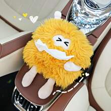 Cute Monster Car Tissue Box, Soft Plush Car Back Seat Hanging Tissue Holder, Universal Car Interior Decor, Adjustable Clip Car Tissue Storage, Cute Car Gift For Women - Tissue Box - View 12