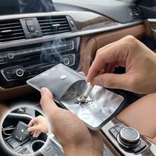 Car Ashtray Bag, Portable Ashtray Pouch, Pocket Ashtray, Outdoor Travel Leak-Proof Ash Storage Bag - Upgraded Version - View 2