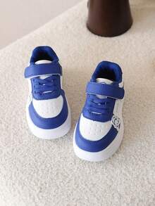 1 Pasang Sepatu Olahraga Anak Perempuan Musim Semi Terbaru Lucu Sol Lembut Anti Selip Sepatu Jalan Stabil - Biru - View 5