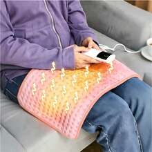 Hailicare Heating Pad, Warmth Essential, 9-Level Temperature Control, 4-Level Timer Heating Pad (60x30CM), Suitable For Winter, Premium Gift For Family And Friends, Exquisite Packaging - Pink - View 3