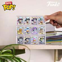 Funko Bitty POP! 4 Packs: Disney - Mickey Mouse, Minnie Mouse (Pink Dress) Official Cartoon/Animation Merch - Tiny 0.9 Inch Figures With Display Shelf - Cake Topper, Party Bag And Stocking Filler Gift - Multicolor - View 6