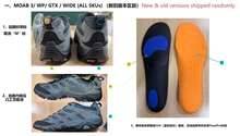 MERRELL MOAB 3 戶外登山鞋，旅行抓地防滑緩震低筒女款（隨機發貨新/舊款） - 白色 - 查看 6