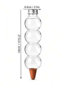New Large Capacity Automatic Watering Device, Transparent Self-Absorbing Water Ball With Clay Tip, Slow Release Drip Irrigation Plug For Potted Plants, Home Gardening Hands-Free Watering Tool - Multicolor - View 11