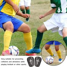 1 Pair Football Shin Guards, Adult/Student Football Match & Training Use, Durable/Thickened Material, Leg Protection Equipment Football Shin Pads - Multicolor - View 8