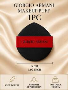 Giorgio Armani Armani Powder Puff, 5cm, 1PC/3PCS/5PCS Options, Soft And Seamless Application, Suitable For Cushion Foundation And Makeup Use - Powder Puff - View 5