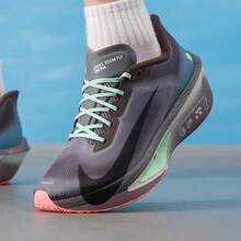 Nike New Men's ZOOM FLY 6 Retro Commuter Training Running Shoes - Grey-brown Green - View 5