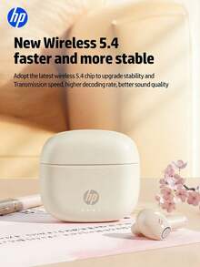 HP H10JSE Bluetooth 6.0 Wireless Earbuds | ENC Noise Cancelling IPX4 Waterproof - View 5