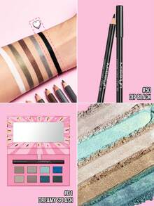 MISSLYN 2Pcs EYE MAKEUP SET, Waterproof, Soft Texture,Smudge-Proof, Long-Lasting, High-Pigment, Volumizing, One-Stroke Finshed, Ideal For Teens, Beginners, Makeup Lovers, Back To School - #Set 1 - View 7