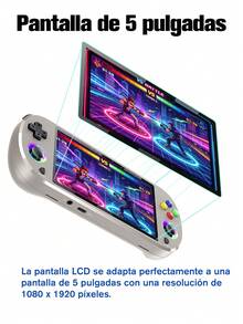 M8 Retro Wireless 64G, Built-In 20000+ Games, TV Video Games, With Dual 2.4G Wireless Controllers - Black - View 7