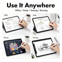 Universal Active Stylus Pen With Type-C Charging Design, Designed For Smooth And Efficient Digital Drawing. Compatible With IPad 2018-2025 And Android Devices, Providing High-Precision Writing And Drawing Experience. - Multicolor - View 6