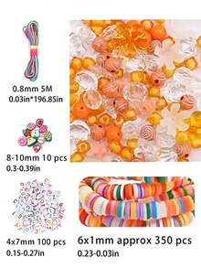 Personalized Diy Beading Kit, Featuring A Mix Of Bohemian And Baroque Beading Techniques And Letter Beading, To Create Your Own Unique Phone Charm, Bag, Or Keychain – A Perfect Holiday Gift For Craft Enthusiasts. - Multicolor - View 7