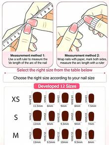 Premium Wearing Experience,10Pcs Short Square Press‑On Nails Kit,Cartoon Embossed Santa Gingerbread Man X‑Mas Tree Gift Snowflake,Reusable,With Jelly Glue & Nail File,For Women Holiday Party Daily Wear - Multicolor - View 6