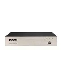ZOSI 8-Channel 2MP Hybrid 4-In-1 DVR Surveillance Video Recorder With Human Detection, Remote Access For HD-TVI, CVI, AHD, And CVBS 720P/1080P Analog Security Camera, No HDD - View 1