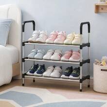 1pc 3-Tier Or 5-Tier Shoe Rack Storage Organizer, Large Capacity Shoe Storage Rack, Space-Saving, Suitable For Entryway, Hallway, Closet, Dorm, Easy To Assemble, Home Shoe Rack - View 6