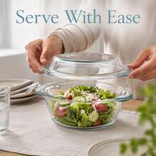 Shoze Airtight Glass Food Container With Lid, Borosilicate Glass Meal Prep Box For Fridge And Kitchen Use - View 4