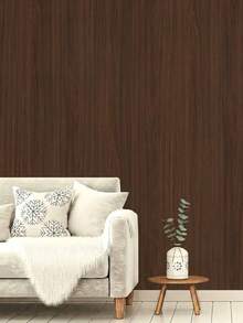 OBOVAY Wood Grain Self-Adhesive Wall Sticker, Furniture Refurbishment Contact Paper, Suitable For Wall, Wardrobe And Tabletop Decoration, Waterproof, Moisture-Proof, Oil-Proof, Vintage Style, Home Decor, Room Accessories, College Dorm Decor - Multiple Styles - View 5