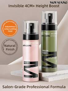 MOFAJANG 120ml Hair Volumizing Styling Spray, Hair Gel Spray, Premium Fragrance, Lift Hair Roots, Create Lightweight Voluminous Look And High Crown, Long-Lasting Styling Base, Lightweight And Non-Sticky - Pink - View 7