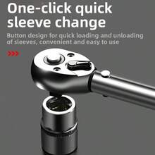 Kunci Torsi Preset Sepeda 5-25N.M Alat Perbaikan Sepeda yang Dapat Disesuaikan Kunci Pas Ratchet Drive 1/4" - Kunci - View 7