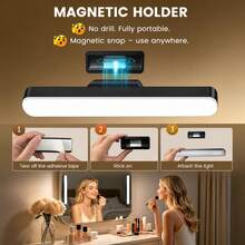 Borriig LED Clip-On Fill Light, Adhesive Selfie Light, Multiple Adjustable Lighting Modes, Suitable For Phones, Android, Laptop, Can Be Used For Makeup, Selfie, Vlog, Etc. - Selfie Light - View 4
