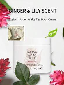 Elizabeth Arden White Tea Body Cream (Ginger Lily Scent), 400ml - Jiang Lily - View 1