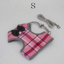 1 Set Cat Harness And Leash Set, Escape-Proof Adjustable Safety Vest, Soft Breathable Mesh Jacket, Easy Walking Control, Comfortable Fit, Suitable For Cat Outdoor Exploration And Daily Walks - Multicolor - View 13