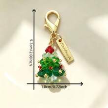 5pcs Christmas Keychain Pendant, Unique Thank You Gift, Memorial Gift, Friendship Gift, Cute Gift Accessory For Coin Purse, Backpack And Car Key. Christmas Gift, Christmas Party Decoration Gift, Memorial Gift - View 8