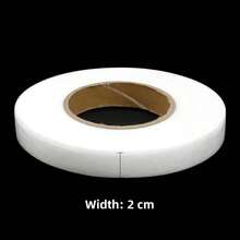 Double-Sided Adhesive Interlining, Adhesive Fabric, Non-Woven Binding Tape, Suitable For Clothing Accessories, Also Suitable For Curtains, Pants Hemming And Craft Making, Easy To Use And No Sewing Required - Multiple Styles - View 6