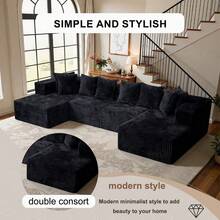 Sofas & Couches - Black - View 7