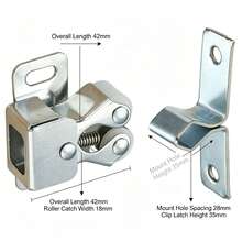Set Of 6 Cabinet/Cupboard Door Knobs, Decorative Knobs, Furniture Hardware Accessories - A - View 3