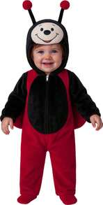 Rubies Ladybug Costume For Babies, Soft And Fun Complete Costume With Hooded Jumpsuit And Antennas, Ideal For Halloween, Carnival And Birthdays - Modelo 2 - View 1