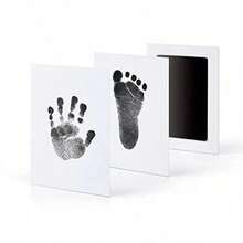 Pet Paw Print Set, Water-Soluble Ink, Clean Touch Dog Cat Paw And Nose Stamp Pad, Easy To Clean, High Definition, Multi-Color, DIY Toy, Holiday And Birthday Gift (Black) - one-size - View 6