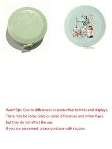 Scalable Mini Portable Soft Tape Measure, Printed With Butterfly Sewing Machine Pattern, Double-Sided Centimeter Inch Dual Scale, 150cm/60in Length, Gift For Craft Enthusiasts - One Size - View 8