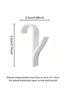 4/2/1pc Bathroom Radiator Hooks, Bathroom Robe Hooks, Bathroom Hook Storage Rack, Clothing Hooks, Bulk Accessories, Easy Install Wall-Mounted Clothing Hooks, Space-Saving, Sturdy Bathroom Radiator Hooks, No Drilling Required,Bathroom Accessaries - Multicolor - View 6