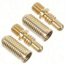 2 Sets Copper Billiard Cue Screws Pool Cue Joint Pool Sticks Hardware Pool Cue Joint Connecting Screws Billiard Extension Screws Combination - Yellow - View 11