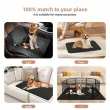 1PC Pet Pee Pad, Non-Slip & Super Absorbent, Suitable For Floors, Sofas, Beds, Fences, Cars, Fits Small/Medium/Large Dogs & Cats (Christmas, Halloween Gifts, Pet Supplies) - Multicolor - View 4