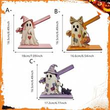 New Hot-Selling Acrylic Halloween Cute Ghost Tissue Holder Creative Desktop Decor Ornament Paper Towel Rack For Boys And Girls - Interactive - Socializing Essential - Home - Best-Seller - Popular - Gift For Boyfriend/Girlfriend - Birthday Gift - Party - Men/Women - Perfect Gift - Present - 1PC - View 9