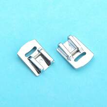 1pc/2pcs/3pcs/4pcs Silver Hemming Presser Foot For Sewing Machine, Janome Sewing Machine Accessories - A - View 7