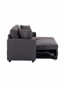 Sofá Cama Easy Living con Almacenamiento Segovia Gris Oxford - Gris Oscuro - Ver 7