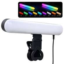 Borriig LED Clip-On Fill Light, Adhesive Selfie Light, Multiple Adjustable Lighting Modes, Compatible With Phone, Android, Laptop, Suitable For Makeup, Selfie, Vlog, Etc. - Multicolor - View 10