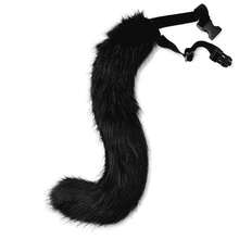 Premium Fox Tail Cosplay Toy Cat Ears And Tail Set Fox Japanese Handmade Cosplay Cat Girl Accessories Ribbon Headband - Multicolor - View 14